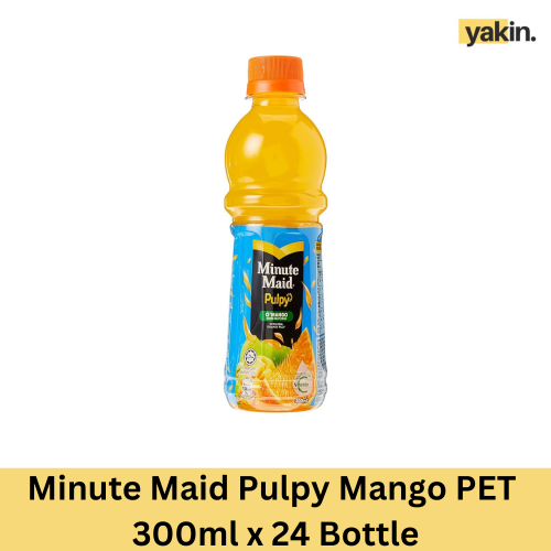 Yakin Minute Maid Pulpy Mango PET 300ml Bottle
