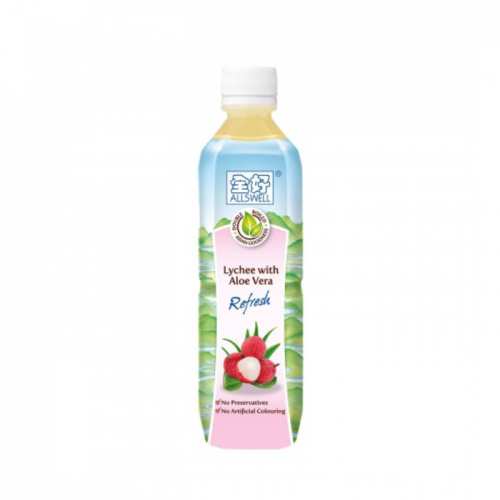 Allswell Lychee Aloe Vera 24 x 500ML