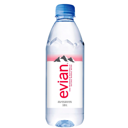 Evian Drinking Water 500ml x 24