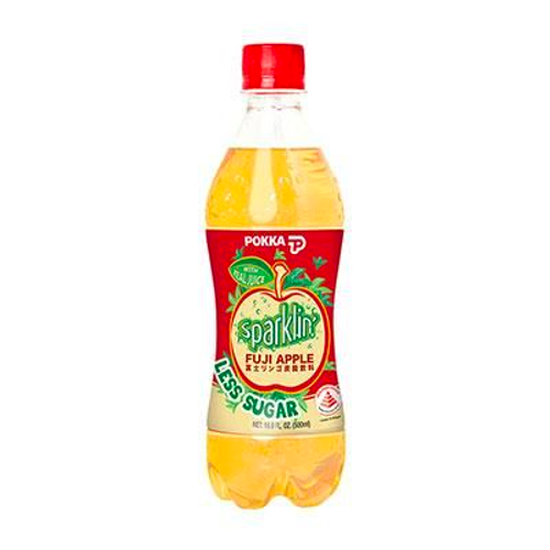 Pokka Sparkling Fuji Apple (Less Sugar) 24 x 500ml