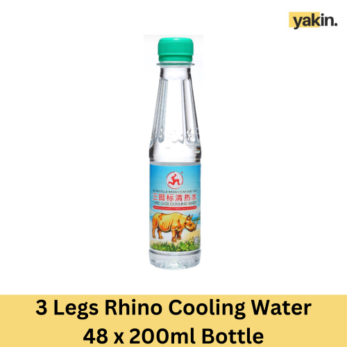 Yakin 3 Legs Rhino Cooling Water 200ml Bottle