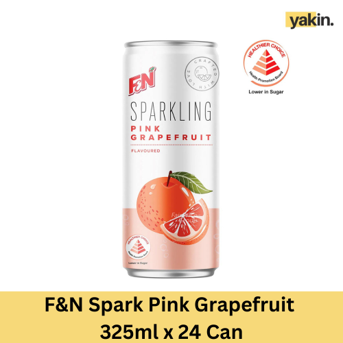 Yakin F&N Spark Pink Grapefruit 325ml Can