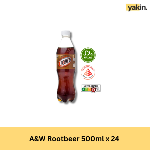 Yakin A&W Root Beer 24 x 320ML