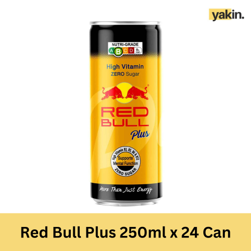 Yakin Red Bull Plus 250ml Can