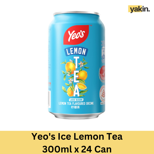 Yakin Yeo's Ice Lemon Tea 300ml Can