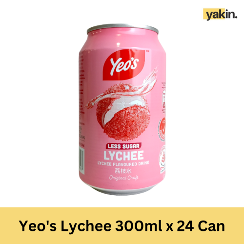 Yakin Yeo's Lychee 300ml Can