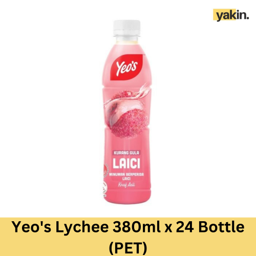 Yakin Yeo's Lychee 380ml Bottle (PET)